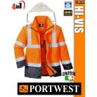 Portwest HI-VIS jólláthatósági téli kabát - 4in1