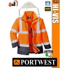Portwest HI-VIS jólláthatósági téli kabát - 4in1