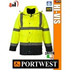 Portwest HI-VIS jólláthatósági téli kabát - 4in1