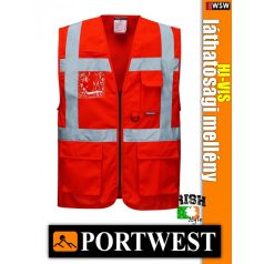   Portwest VEST-PORT COMMANDER jólláthatósági mellény - munkaruha