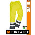 Portwest HI-VIS jólláthatósági vízálló deréknadrág - munkaruha
