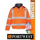Portwest BIZFLAME antisztatikus lángálló bélelt esőkabát - munkaruha