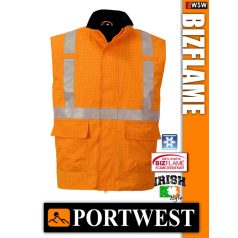   Portwest BIZFLAME RAIN antisztatikus lángálló bélelt mellény - munkaruha