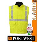 Portwest BIZFLAME RAIN antisztatikus lángálló bélelt mellény - munkaruha