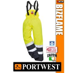   Portwest BIZFLAME Hi-Vis antisztatikus lángálló bélelt esőkabát - munkaruha