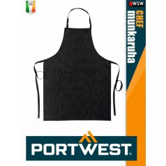   Portwest HORECA BLACKINDIGO CANVAS kevertszálas kötény 70,5 cm x 95 cm - munkaruha