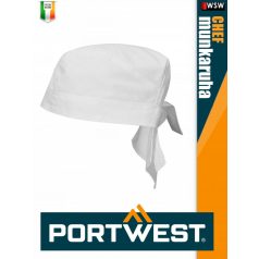 Portwest HORECA WHITE BANDANA séf kalap - munkaruha