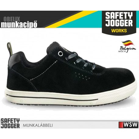 Safety Jogger OBELIX S3 bőr technikai munkacipő - munkabakancs