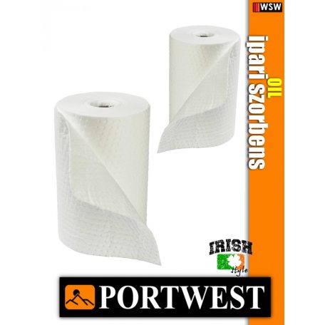 Portwest SM45 olaj szorbens tekercs - ipari szorbens - 2 db