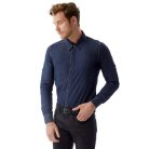 B&C DENIM VISION férfi rövidujjú ing - munkaruha