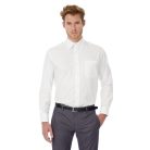 B&C OXFORD férfi hosszúujjú ing - munkaruha