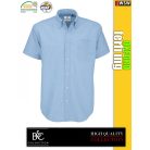 B&C OXFORD férfi rövidujjú ing - munkaruha