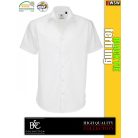 B&C BLACK TIE férfi rövidujjú ing - munkaruha