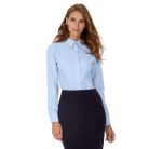 B&C OXFORD női hosszúujjú blúz - munkaruha