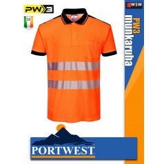 Portwest PW3 jólláthatósági galléros munkapóló - munkaruha
