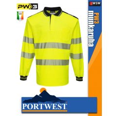 Portwest PW3 YELLOW jólláthatósági vízálló munkakabát - munkaruha