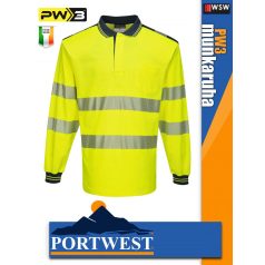 Portwest PW3 YELLOW jólláthatósági vízálló munkakabát - munkaruha