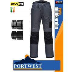 Portwest PW3 BLACK derekas munkanadrág - munkaruha