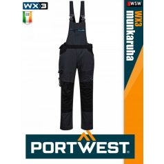   Portwest WX3 MOLEGREY prémium kantáros munkanadrág ajándék térdvédővel - munkaruha