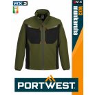 Portwest WX3 OLIVE prémium softshell munkakabát - munkaruha