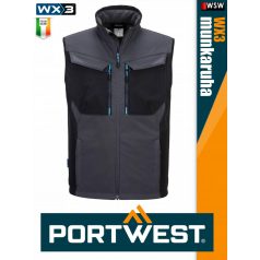   Portwest WX3 MOLEGREY prémium softshell mellény - munkaruha