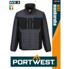 Portwest WX3 MOLEGREY prémium softshell baffle munkakabát - munkaruha