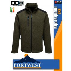   Portwest KX3 OLIVE VENTURE prémium technikai polárkabát - munkaruha