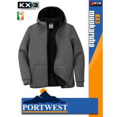   Portwest KX3 GREY prémium technikai polárkabát - munkaruha