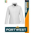 Portwest MEDICAL WHITE PROMO női softshell kabát - munkaruha