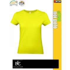 B&C #E190 női rövidujjú póló - munkapóló
